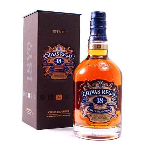 Whisky Chivas Regal 18 ans  Alcools fins et spiritueux de qualité